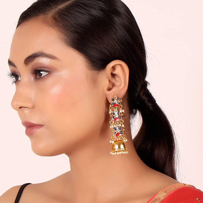 Gorgeous Long Jhumka Earrings