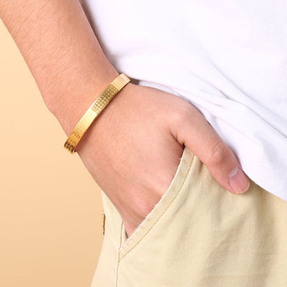 Lucky Heart Sutra Buddhist Bracelet