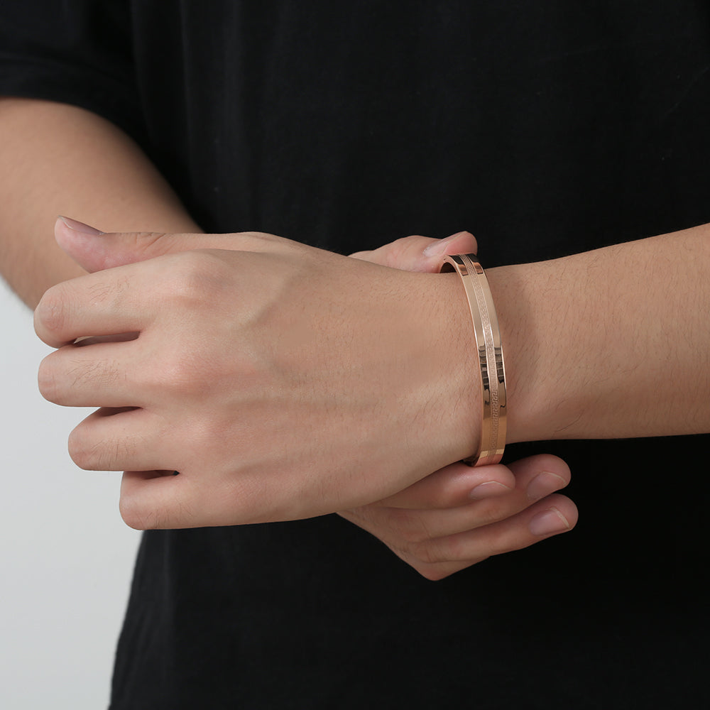 Gross Oro Kada Bracelet