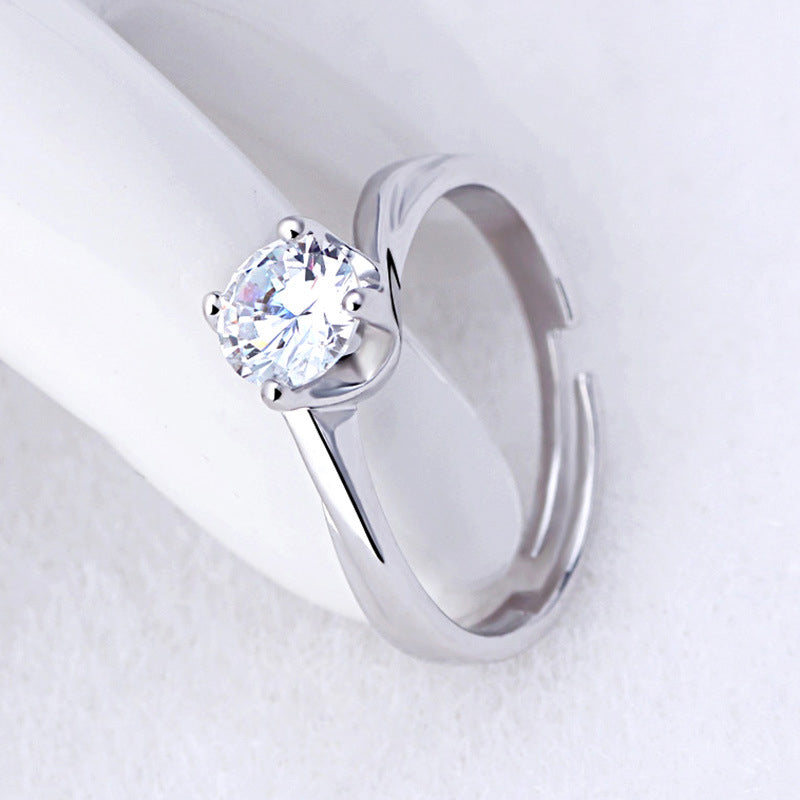 Crystal Ring for girls & women (Adjustable)