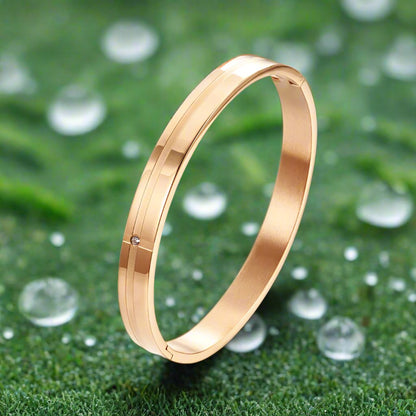 Simple Diamond Zircon Bracelet