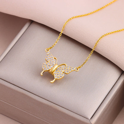 Detachable Butterfly Necklace