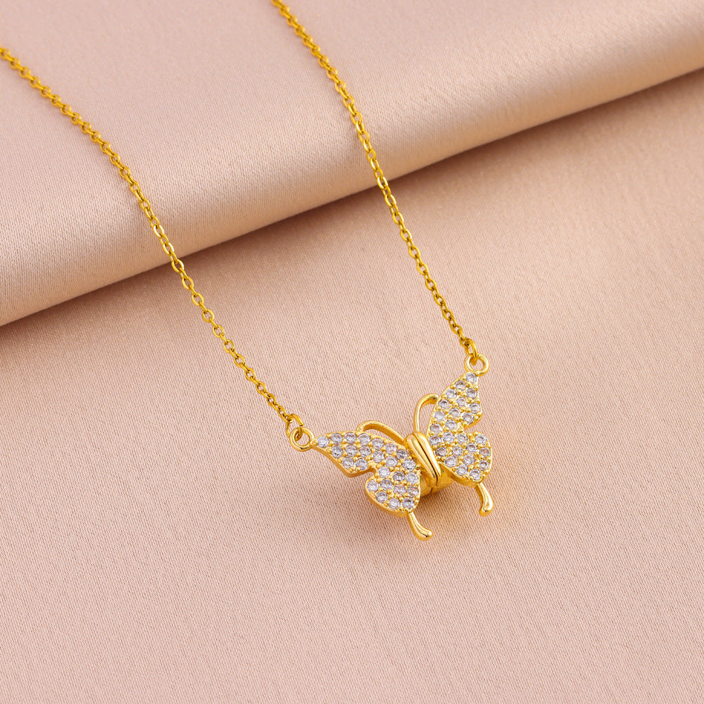 Detachable Butterfly Necklace