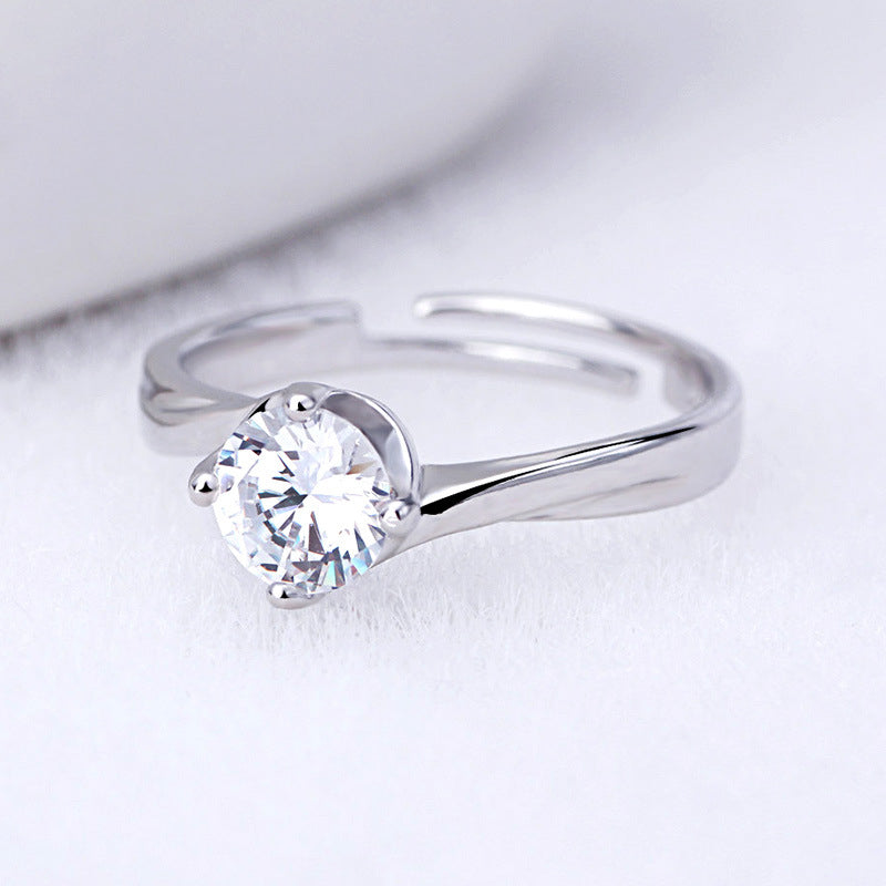Crystal Ring for girls & women (Adjustable)