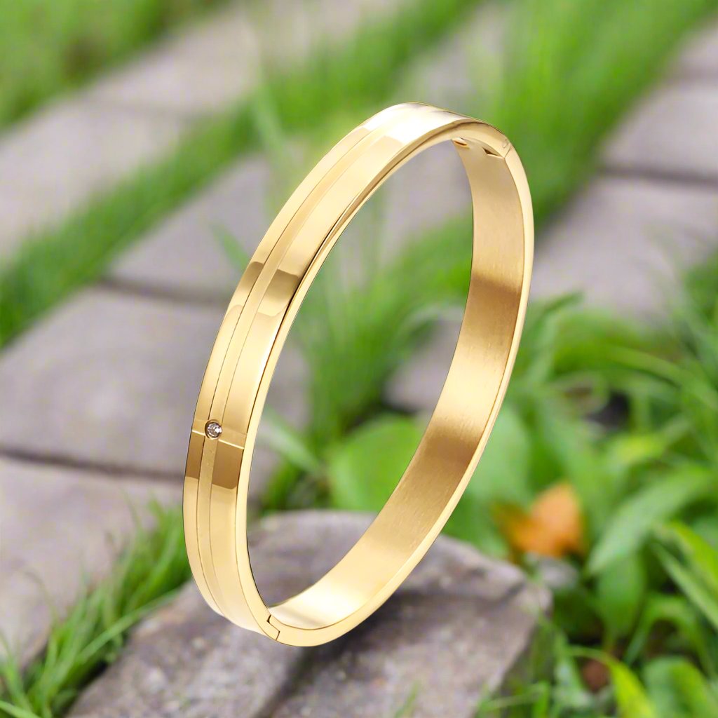 Simple Diamond Zircon Bracelet