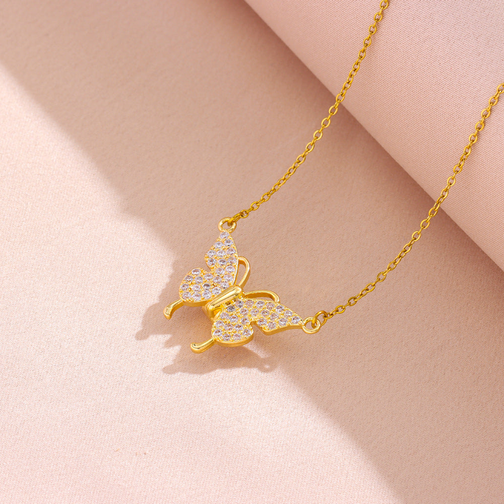 Detachable Butterfly Necklace