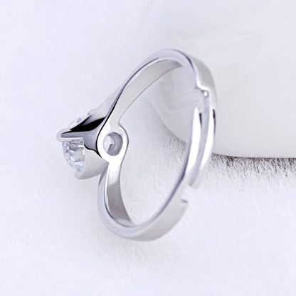 Crystal Ring for girls & women (Adjustable)