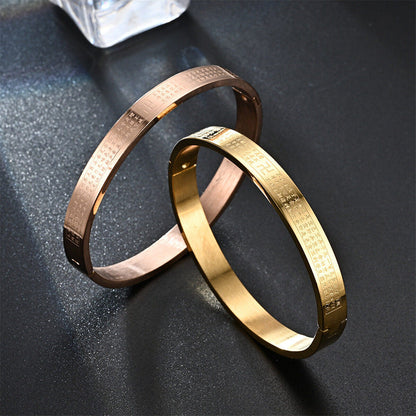 Lucky Heart Sutra Buddhist Bracelet