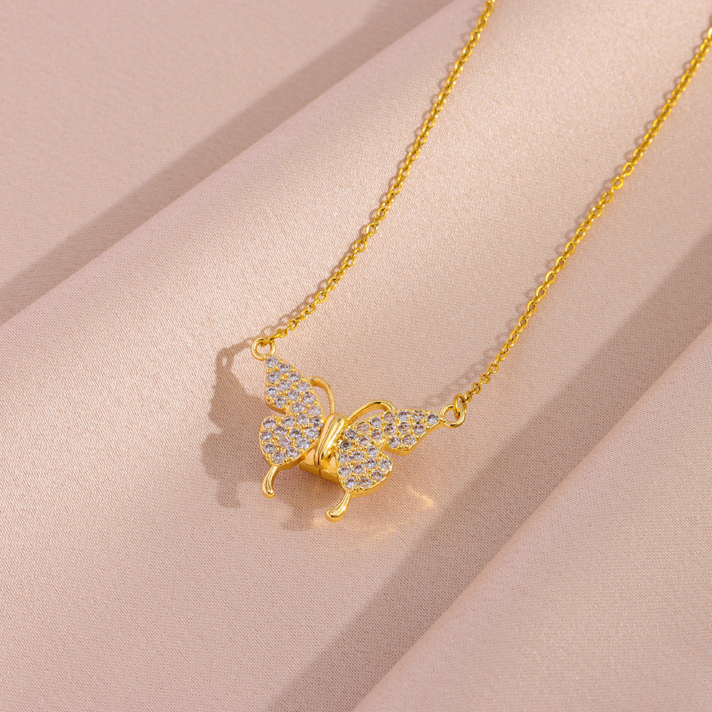 Detachable Butterfly Necklace