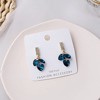Blue Crystal Rhinestone fashion african earrings trends