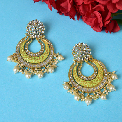 Multiple Layered Chandbali Earring For Women