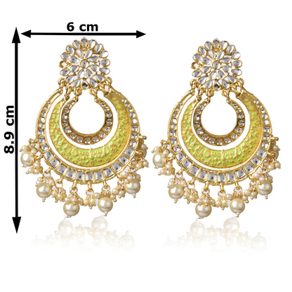 Multiple Layered Chandbali Earring For Women