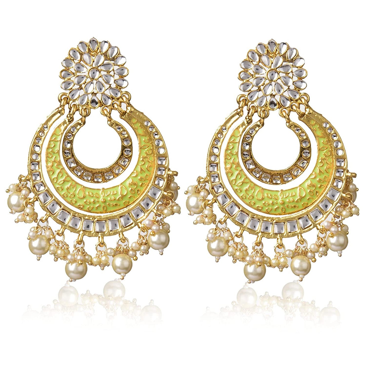 Multiple Layered Chandbali Earring For Women
