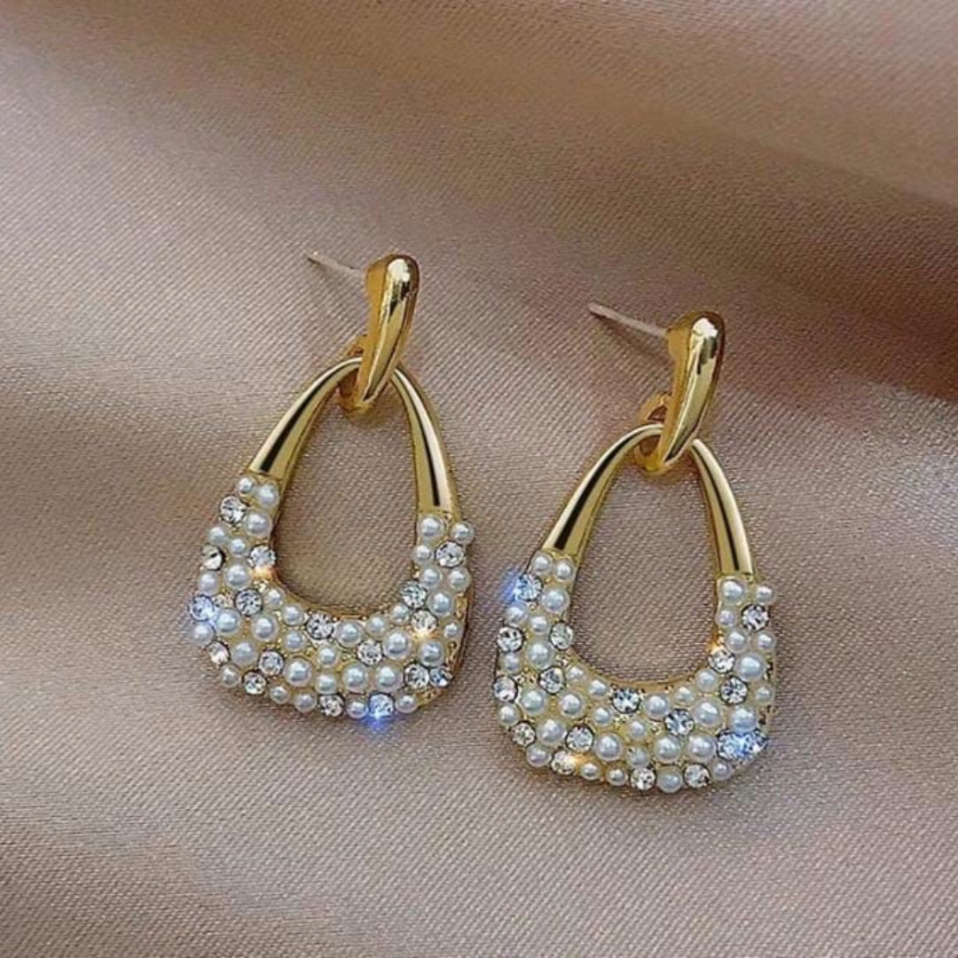 Hollow Teardrop Dangle