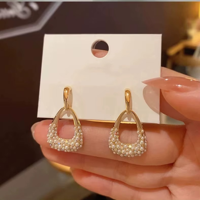 Hollow Teardrop Dangle