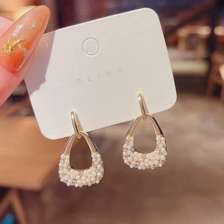 Hollow Teardrop Dangle