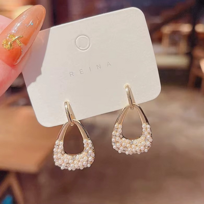 Hollow Teardrop Dangle