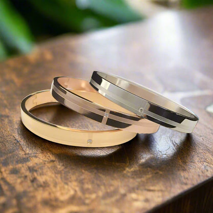 Simple Diamond Zircon Bracelet