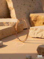 Crystal Rhinestone Hoop Earring, big circle