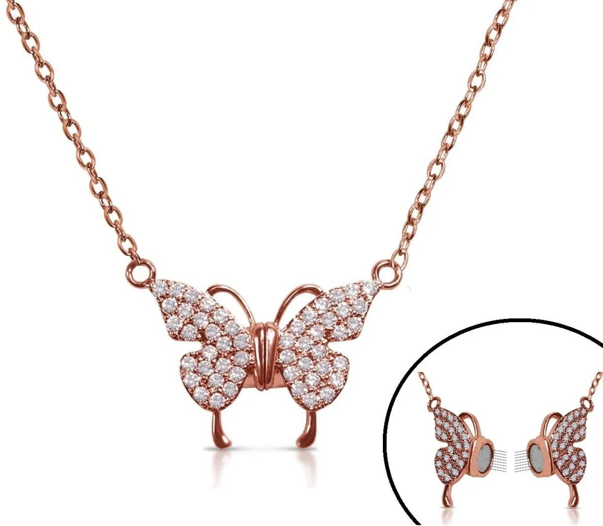 Detachable Butterfly Necklace