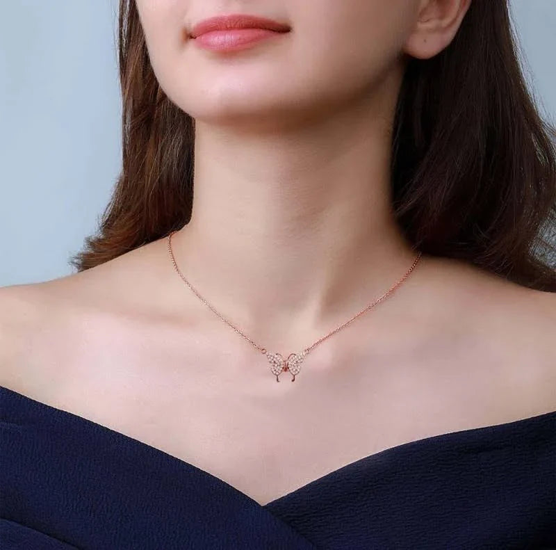 Detachable Butterfly Necklace
